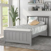 Bellemave® Twin Size Wood Platform Bed - Bellemave